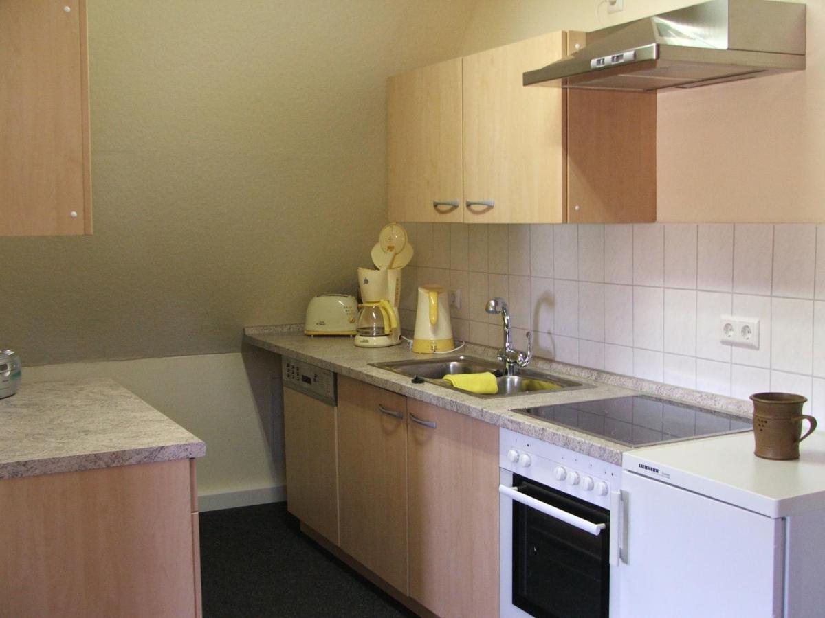Ferienwohnung B Gaestehaus Muehlenstein Bad Sulze Esterno foto